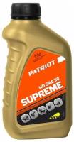 Масло 4-х тактное Patriot Supreme HD SAE 30