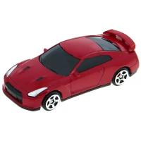 Машина металлическая NISSAN GT-R (R35), 1:64, цвет красный