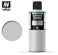 Акриловый грунт Vallejo Surface primer - полиуретановый / Серый 200мл