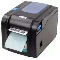 Термопринтер этикеток XPrinter XP-370B, арт. PE-02, 203 dpi, черный, USB