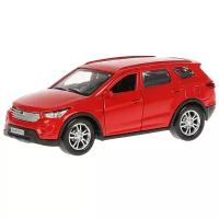 Легковой автомобиль ТЕХНОПАРК Hyundai Santa Fe 1:24, 12 см, красный