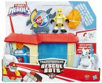 Игровой набор Playskool Трансформеры спасатели: Пожарная часть Хитвейва B4964
