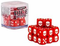 Набор шестигранных кубиков для Warhammer - Citadel Dice Cube: Red