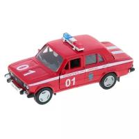 Легковой автомобиль Autogrand Lada 2106 пожарная охрана (11464) 1:36, 11 см