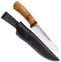 Нож Лиса (сталь 95х18), карельская береза, компания АИР