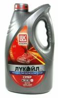 LUKOIL Масло Моторное 5W40 Лукойл 4Л Полусинтетика Лукойл Супер Api Sg/Cd