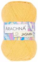 Пряжа ARACHNA JASMIN 80% хлопок, 20% полиэстер 5 шт. х 100 г 250 м N125 желтый