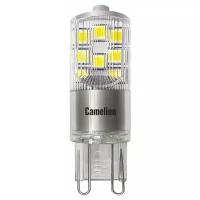 LED лампа 5Вт G9 220В 4500К (холодный свет) размер Ф16х55мм - LED5-G9-NF/845/G9 (Camelion)(код 13705 )