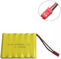 Аккумулятор Ni-Cd AA 7.2v 700mah форма Flatpack разъем JST