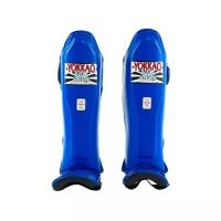 Защита ног Шингарды Yokkao Matrix Blue Shin Guards муай-тай mma цвет Синий