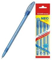 Ручка шариковая, узел 0.7 мм, тонкое письмо, ErichKrause Neo Original, чернила синие