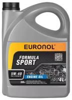 Моторное масло Euronol Sport Formula 5W-40 SN+ 4 л