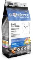 Корм для кошек ProBalance Sterilized сухой для стерилиз. кошек/ кастр. котов с курицей и рисом, 10 кг