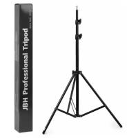 Штатив универсальный JBH Professional Tripod HD61819 / Штатив для Кольцевой Лампы / Штатив для Телефона / Высота 210 см / Цвет Черный