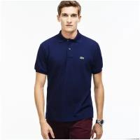 Поло Lacoste L1212 темно-синий RU 56