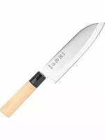 Нож кухонный универсальный / Киото Sekiryu / двусторонняя заточка, нержавеющая сталь, 29,5 см
