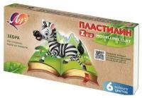 Пластилин Луч. ZOO. 6 цветов, 1 шт