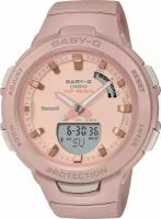 Наручные часы CASIO Наручные часы Casio BSA-B100CS-4A, розовый