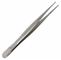 Tweezers / Пинцет прямой анатомический (медицинская сталь) 100х0,6 мм