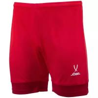 Шорты игровые DIVISION PerFormDRY Union Shorts, красный/ темно-красный/белый, детскиt