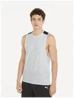 Майка, PUMA TRAIN BREEZE TANK, Мужская, размер XXL; White