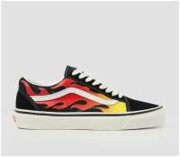 Кеды мужские Vans Old Skool 36 DX (Anaheim Factory), артикул: VN0A54F34231, цвет: Epic Flame Black True White, размер: 8 US (40.5 RU)