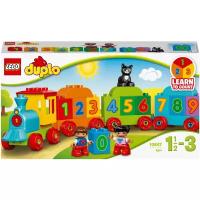 Конструктор LEGO DUPLO 10847 Поезд Считай и играй, 23 дет