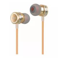 Наушники Hoco M16 Ling sound, gold