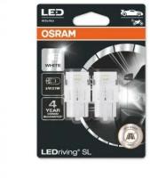 Лампа W21W 12V 2,0W LEDriving, 2шт. блистер OSRAM 7505DWP02B