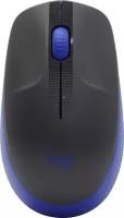 Мышь беспроводная Logitech M190, черный/синий (910-005906)