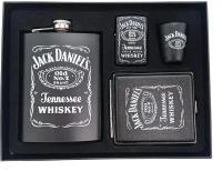 Подарочный набор с флягой Джек Дэниэлс Jack Daniels