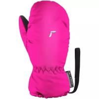 Варежки Reusch 2021-22 Olly R-Tex Xt Mitten Pink Glo (Inch (Дюйм): Iv)