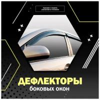 Дефлекторы боковых окон Ford Fiesta Mk6 2008-2013 хэтчбек