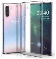 Силиконовый чехол BUYOO для Samsung Galaxy Note 10 (прозрачный) / Самсунг Галакси Ноут 10