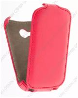 Кожаный чехол для HTC Desire C / Golf Redberry Stylish Leather Case (Красный)