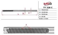 Ty 228 C_шток Рулевой Рейки С Гур Toyota Land Cruiser 200 2007-, Lexus Lx570 2007- MSG арт. TY228C