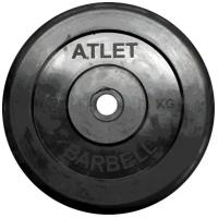 Диск MB Barbell MB-AtletB26 10 кг черный