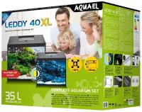 AQUAEL LEDDY SET XL D&N 40 Аквариумный комплект (аквариум, фильтр, обогреватель, свет) 35л, черный