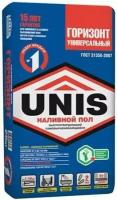 Юнис Горизонт универсальный быстротвердеющий наливной пол (20кг) / UNIS Горизонт Универсальный быстротвердеющий самовыравнивающийся наливной пол (20кг