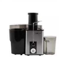 Соковыжималка компактная HG-2816 Juice Extractor /350Вт/ 2 скорости/ отделение отходов от сока/емкость для сока 0.6л/цвет: серебристо-черный