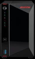 Нас сервер ASUSTOR AS5202T 2-Bay NAS/Media player/Intel Celeron J4005 2.0GHz up to 2.7GHz (Dual-Core ), 2GB SO-DIMM DDR4, noHDD(HDD,SSD),/2x 2,5Gb (LAN)/3xUSB3.2,HDMI/4ip camera license; 90IX0171-BW3S10 (AS5202T)