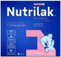 Нутрилак Премиум 1 - мол. смесь, 0-6 мес., 3*350 гр, 1050 гр