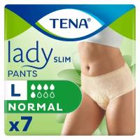 Впитывающие трусики TENA Lady Slim Pants Normal, размер L, 7 шт