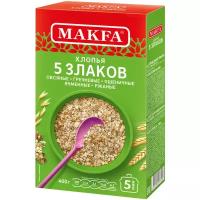 Макфа Хлопья 5 злаков, 400 г