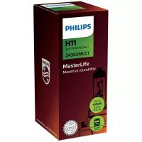 Лампа Philips Halogen 24V H11 24V- 70W (PGJ19-2) (вибростойкая+увелич. срок службы) MasterLife PHILIPS 24362MLC1