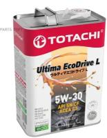 Масло моторное totachi ultima ecodrive l fully synthetic sn/cf 5w-30 синтетическое 4 л 4562374690929