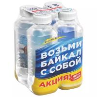 Природная питьевая вода Байкальская глубинная BAIKAL430, ПЭТ, 4 шт. по 0.45 л