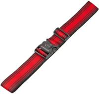 Ремень багажный WENGER 604597, красный/черный, полиэстер, 101,5 x 1,4 x 5 см