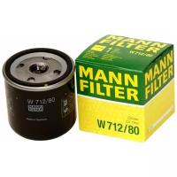 Масляный фильтр MANN-FILTER W 712/80