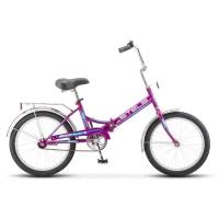 Городской велосипед STELS Pilot 410 20 Z011 (2021) фиолетовый 13.5
